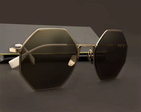 fendi 0292|Fendi FF 0292/S J5G/UE 53 Fendi 53 mm Gold Sunglasses.